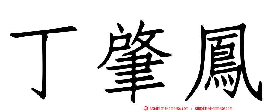 丁肇鳳
