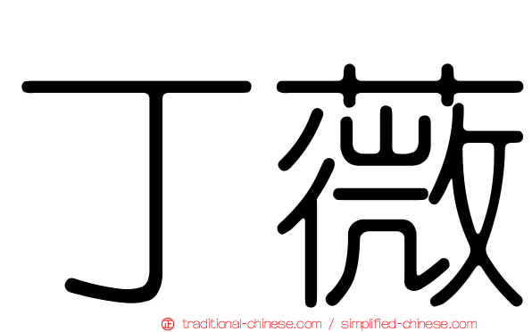 丁薇