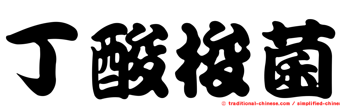 丁酸梭菌