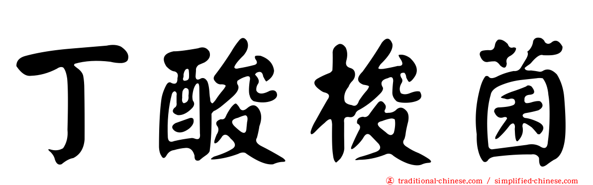 丁酸梭菌