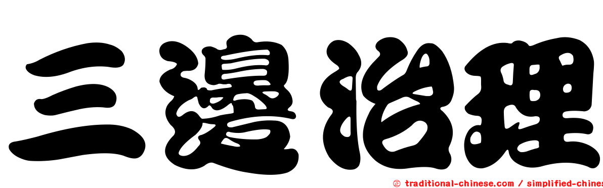 三邊治理