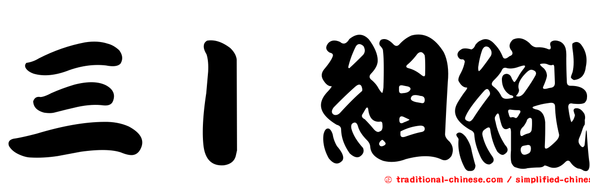三Ｉ組織