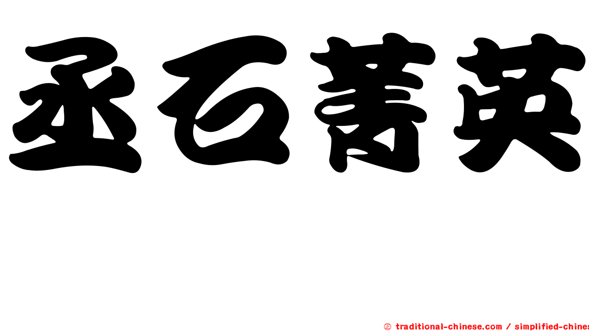 丞石菁英薈