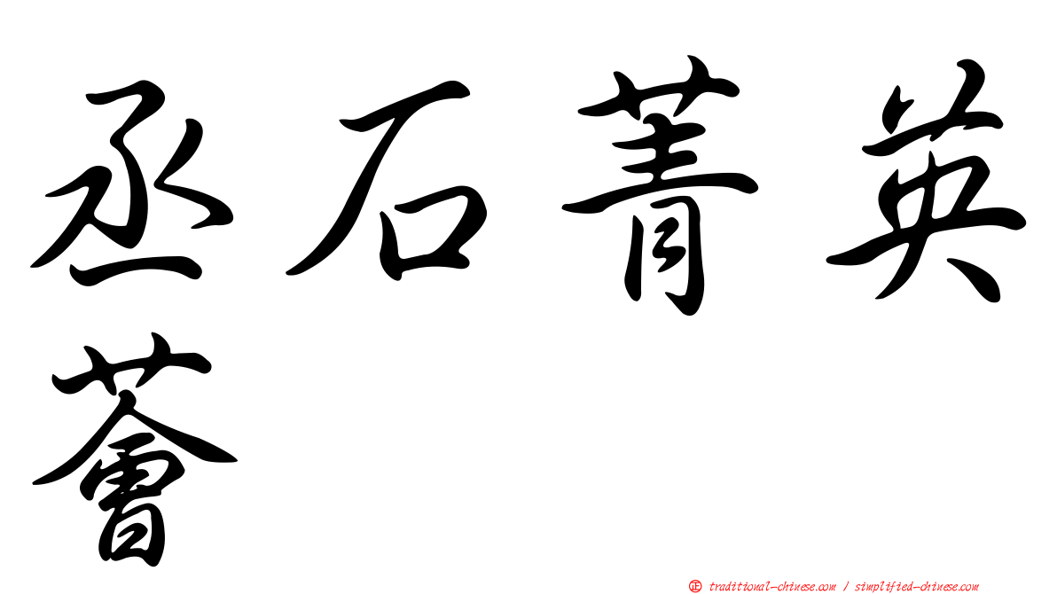 丞石菁英薈