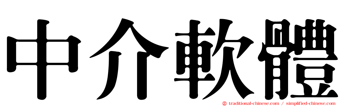 中介軟體