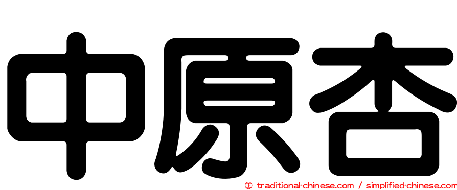 中原杏