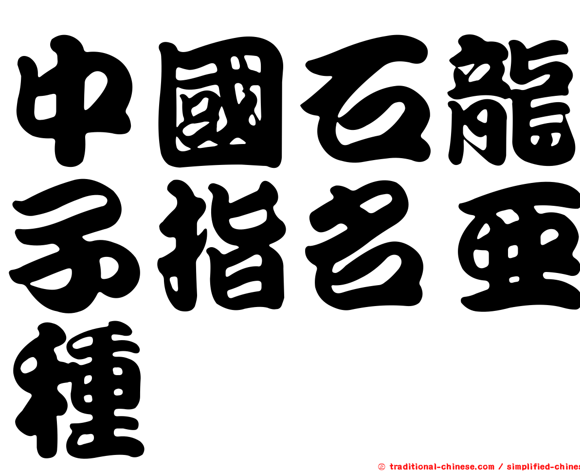 中國石龍子指名亞種