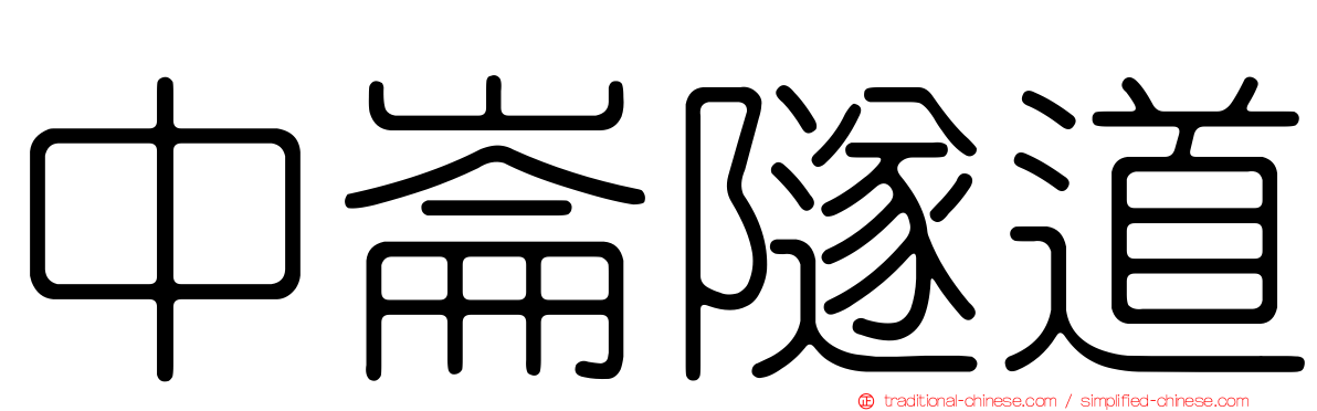 中崙隧道