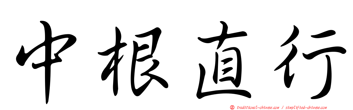 中根直行