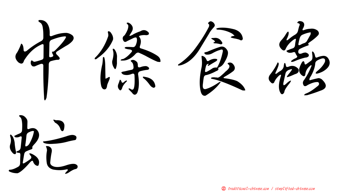 中條食蟲虻