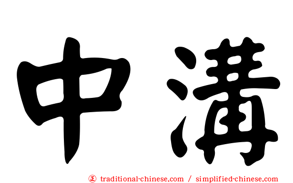 中溝