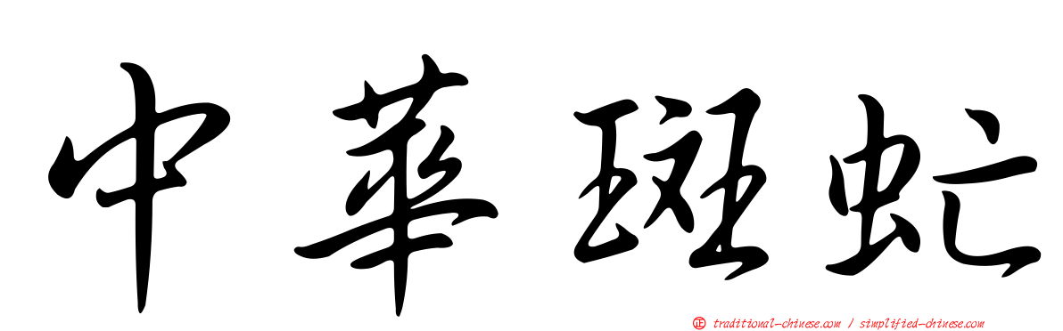 中華斑虻