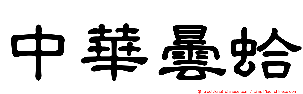 中華曇蛤
