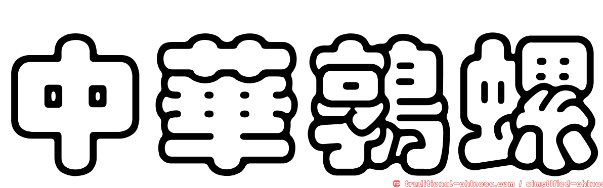 中華鶉螺