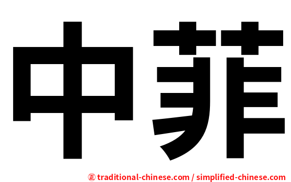 中菲