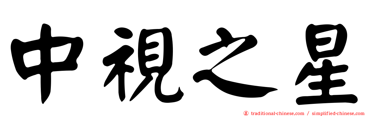 中視之星