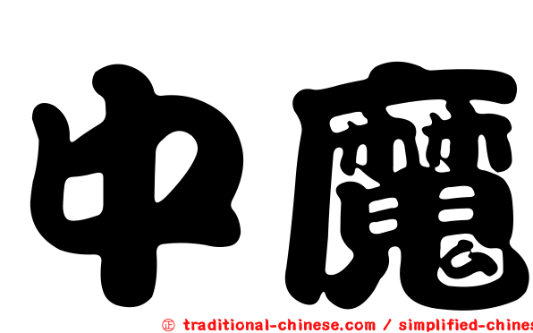 中魔