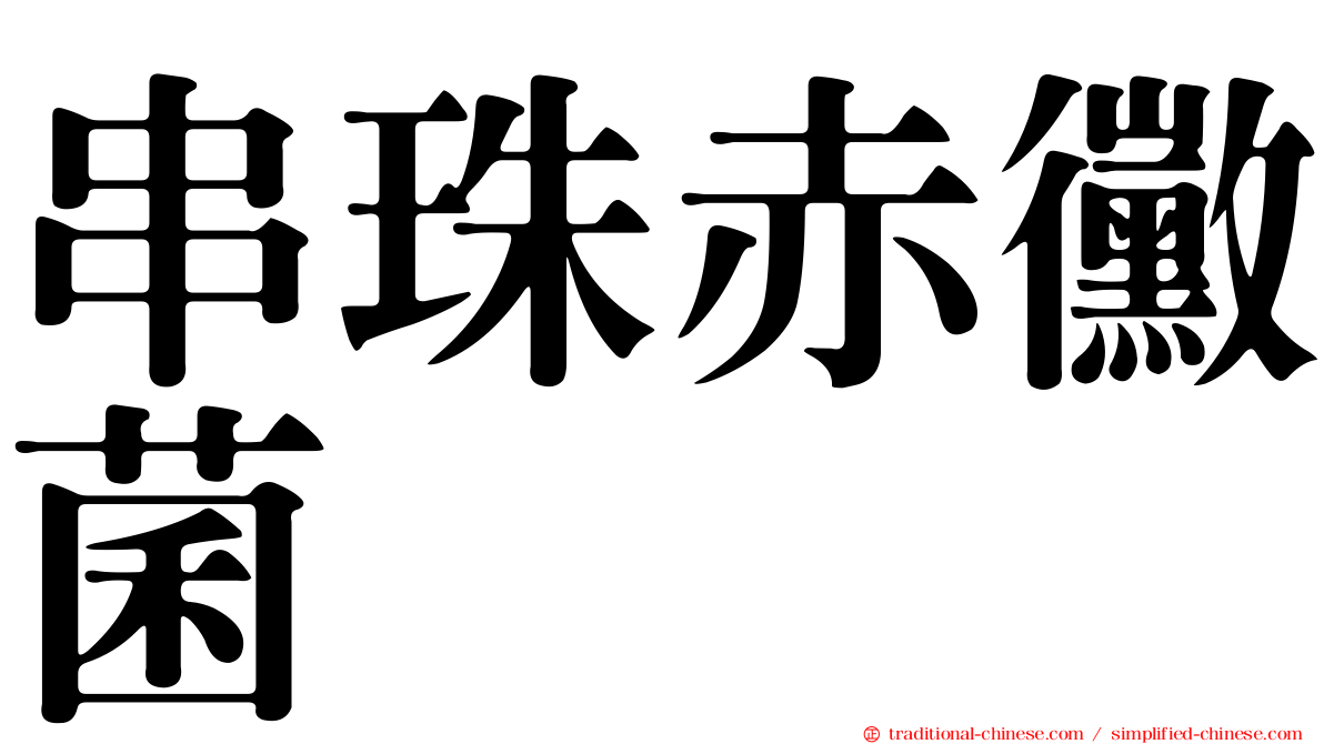 串珠赤黴菌