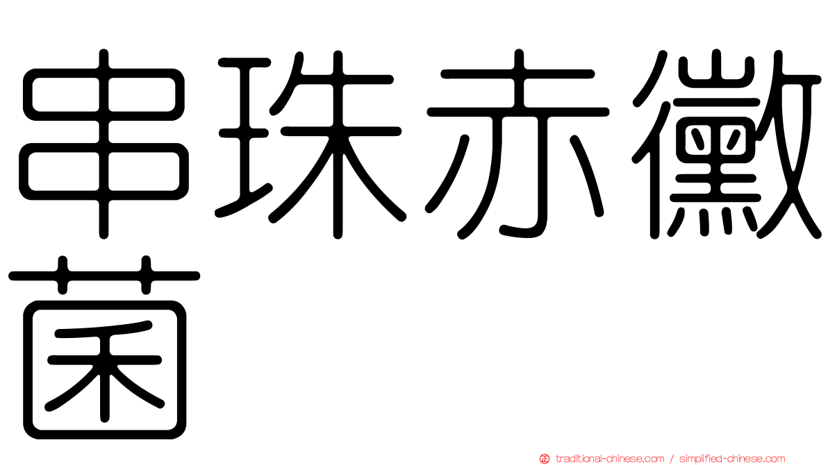 串珠赤黴菌