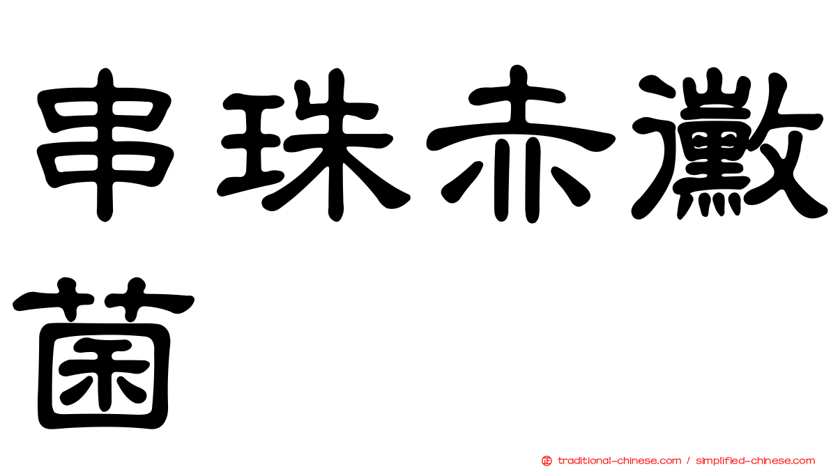 串珠赤黴菌