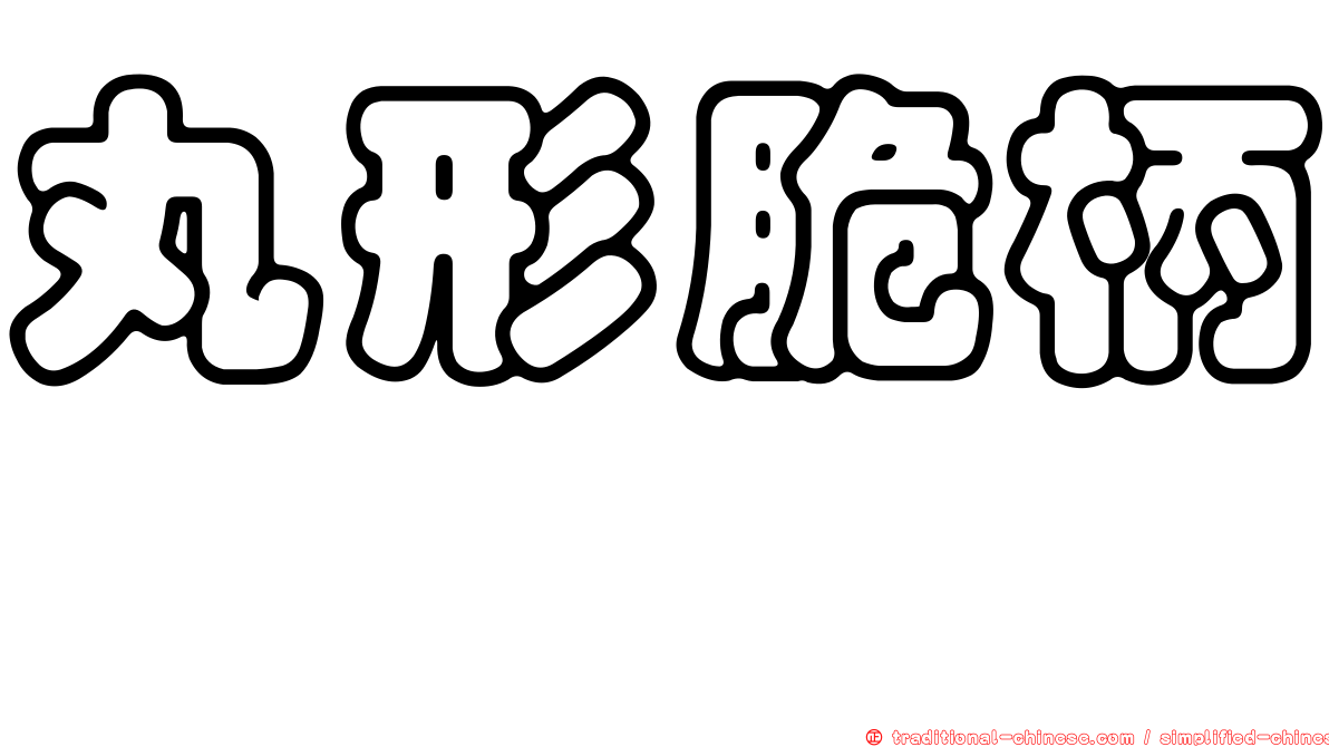 丸形脆柄菇