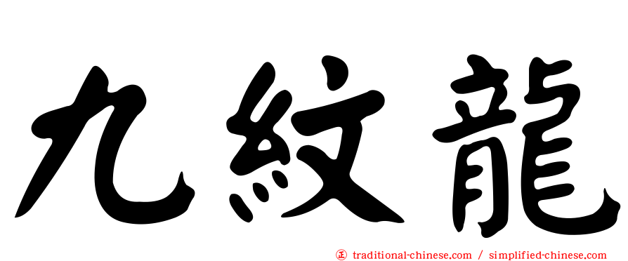 九紋龍