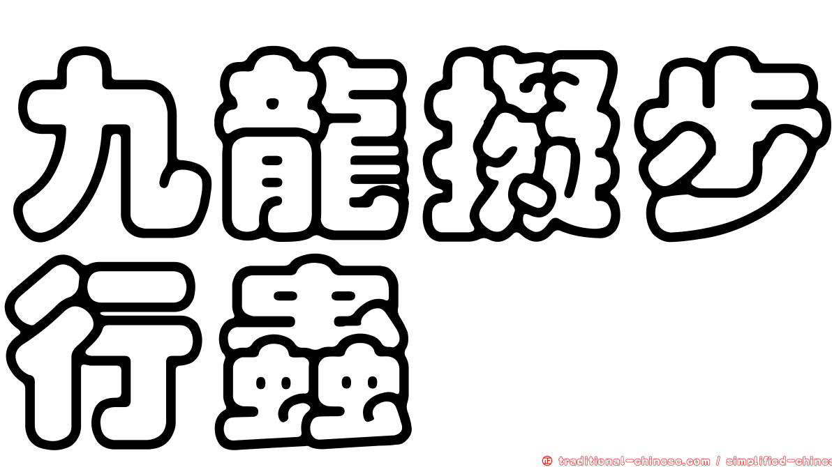 九龍擬步行蟲