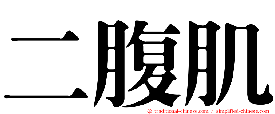 二腹肌