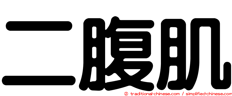 二腹肌
