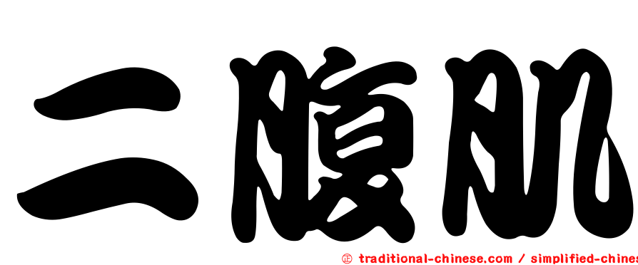 二腹肌