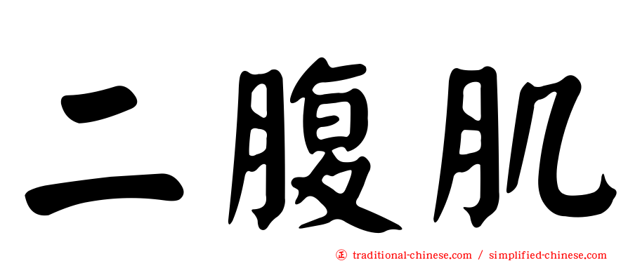 二腹肌