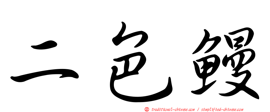 二色鰻