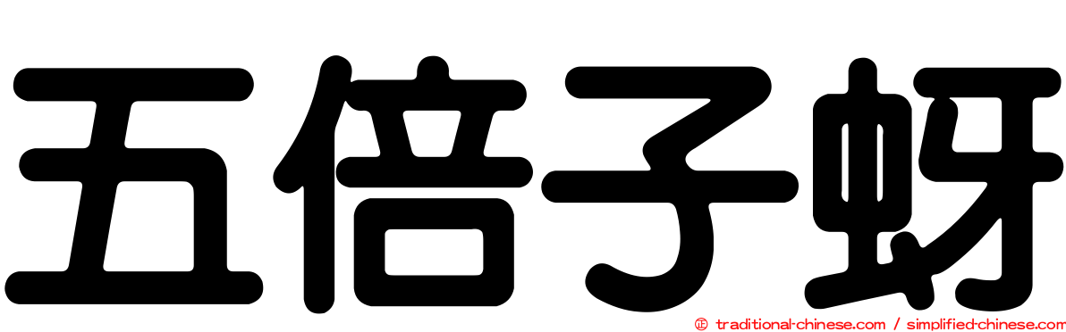 五倍子蚜