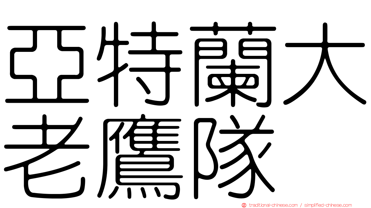 亞特蘭大老鷹隊