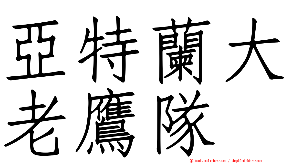 亞特蘭大老鷹隊