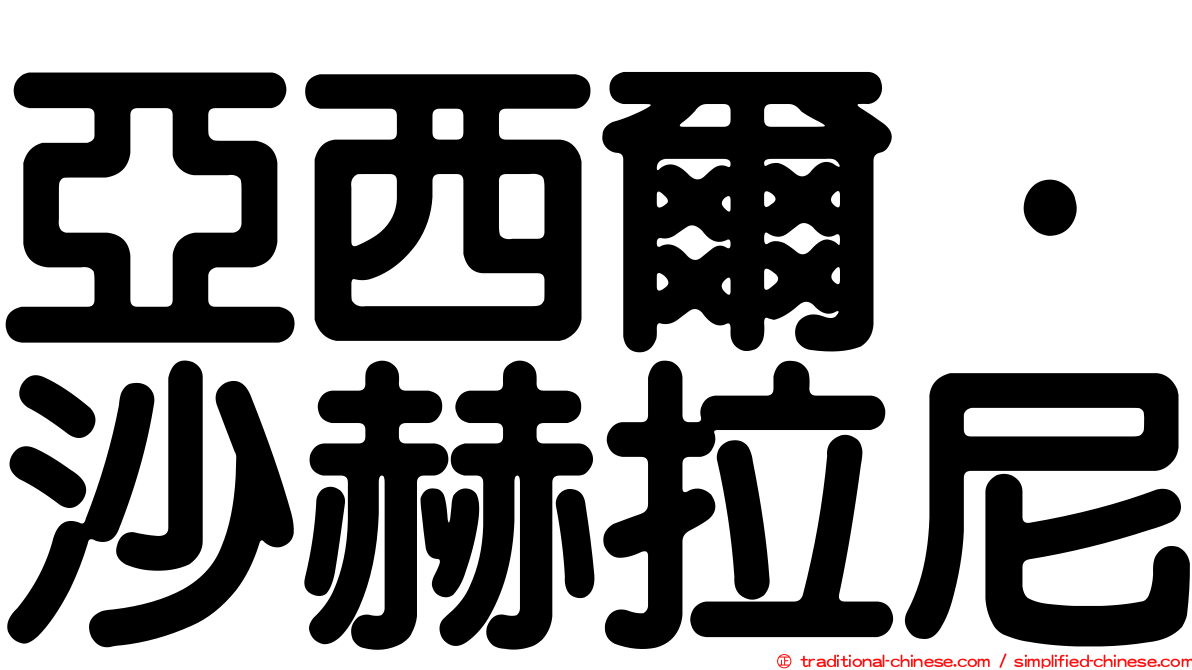 亞西爾·沙赫拉尼