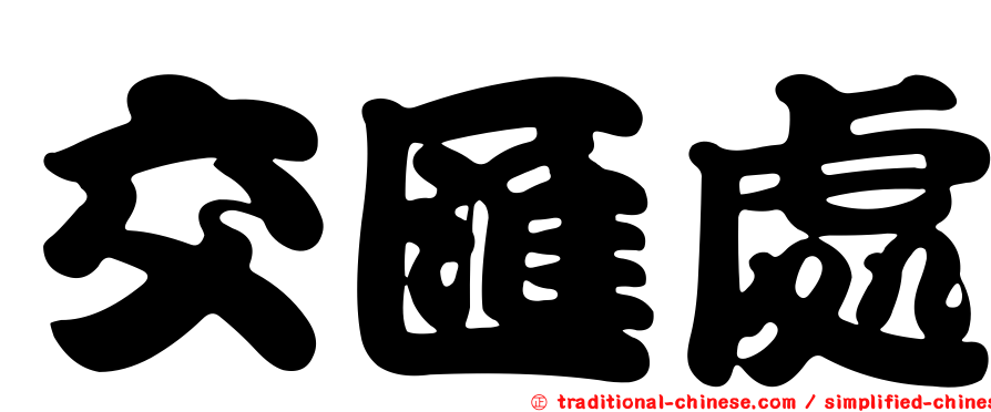 交匯處