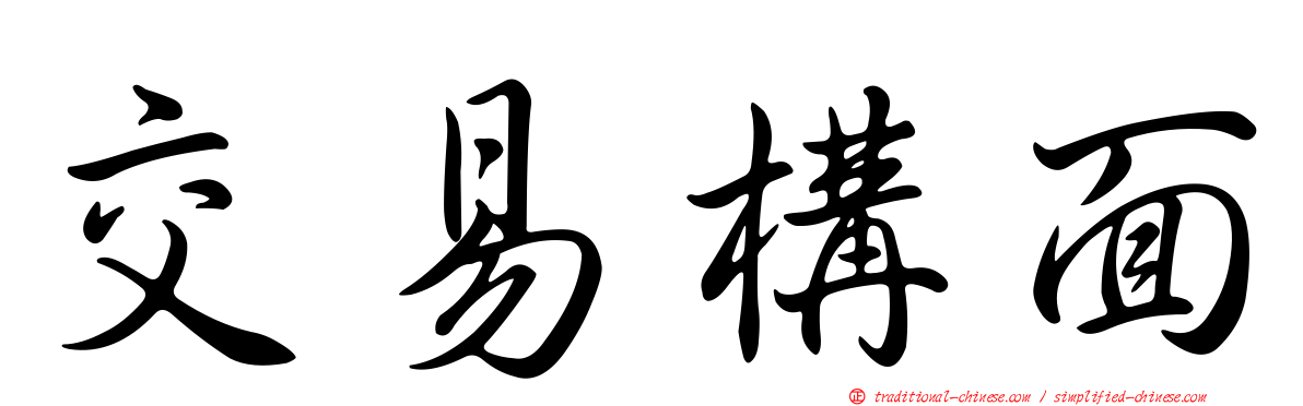 交易構面