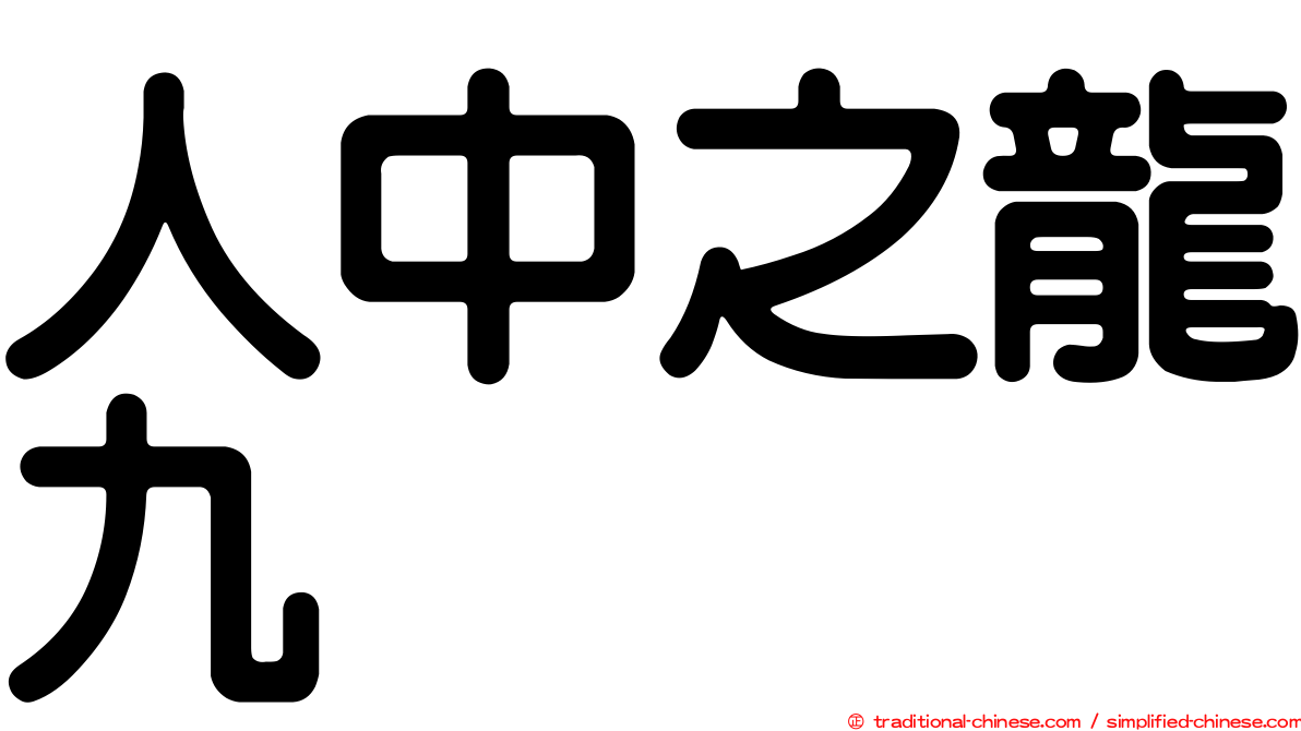 人中之龍九