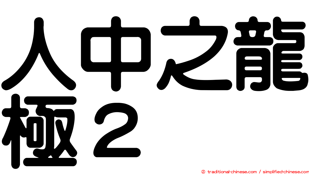 人中之龍極２