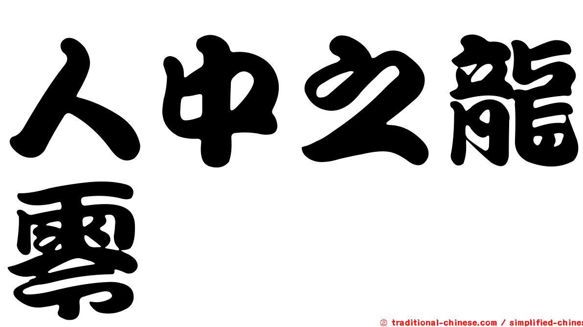 人中之龍零