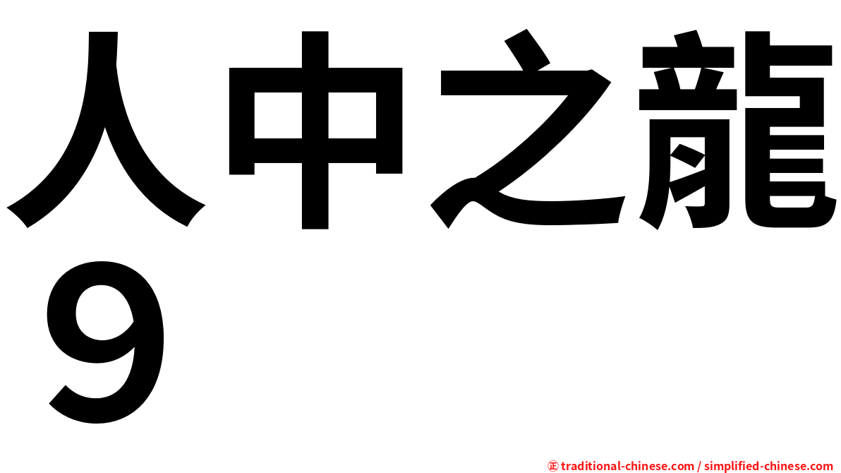 人中之龍９