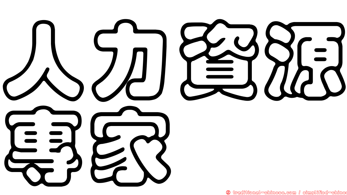 人力資源專家