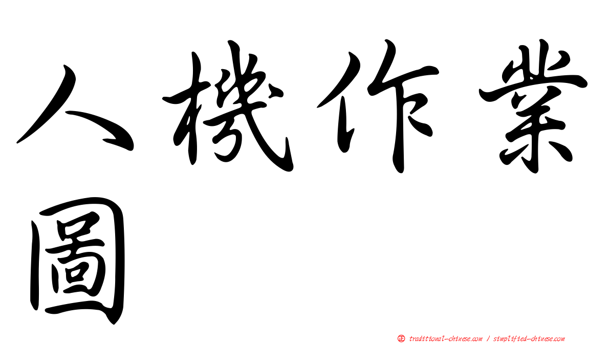 人機作業圖