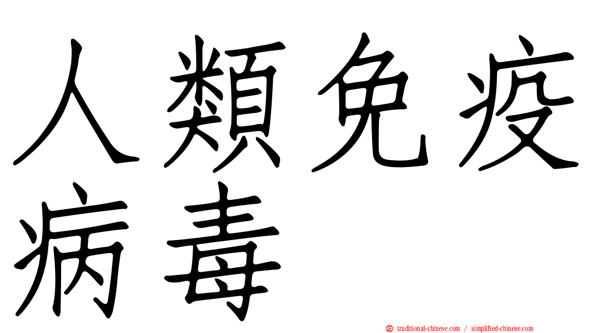 人類免疫病毒