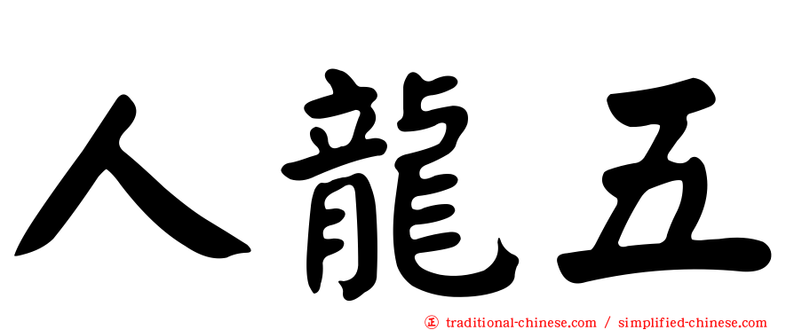 人龍五