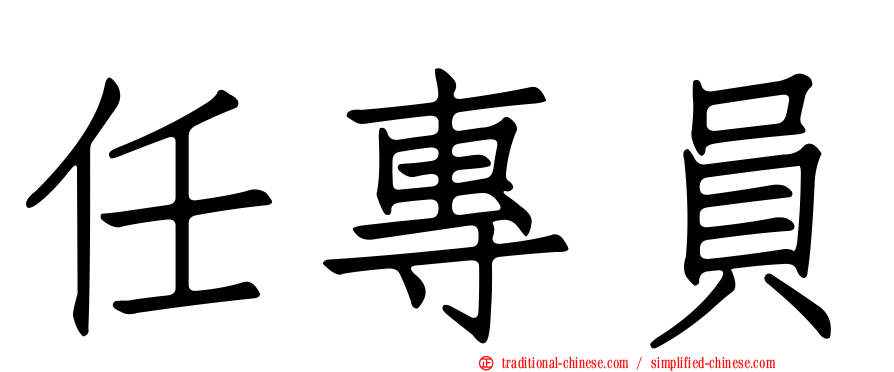 任專員