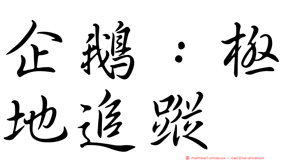 企鵝：極地追蹤