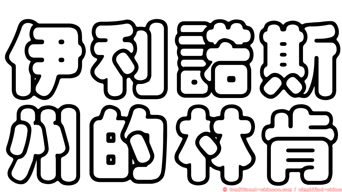 伊利諾斯州的林肯