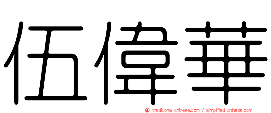 伍偉華